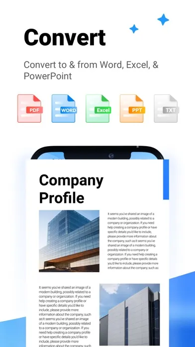 Capturas de tela do PDF Master: Editor Reader