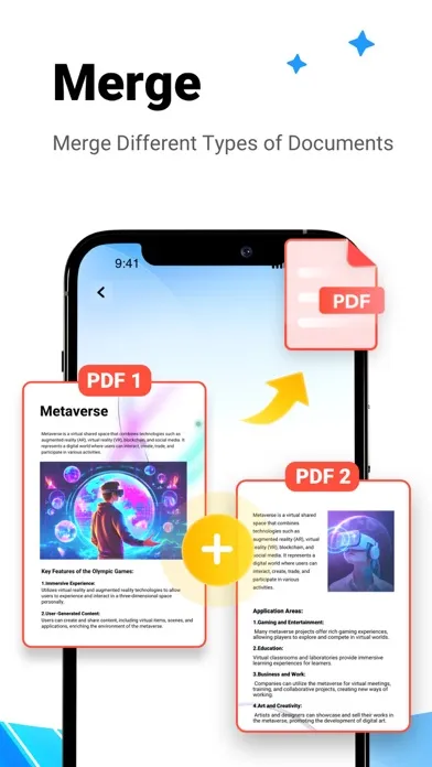 Capturas de tela do PDF Master: Editor Reader