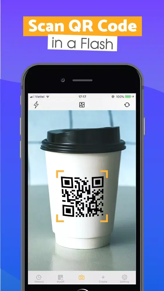 Simple scan QR code & QR maker سکرین شاٹس