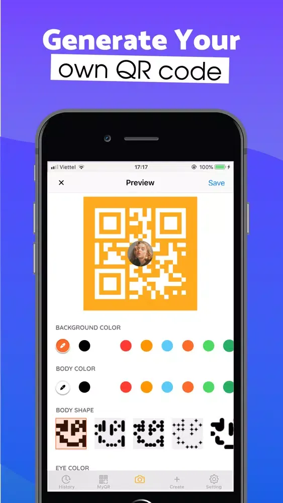 Simple scan QR code & QR maker سکرین شاٹس