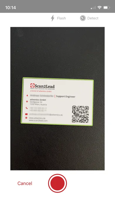 Capturas de pantalla de Scan2Lead