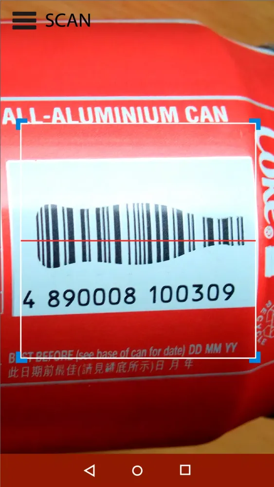 Captures d'écran de Scan all: QR & Barcode