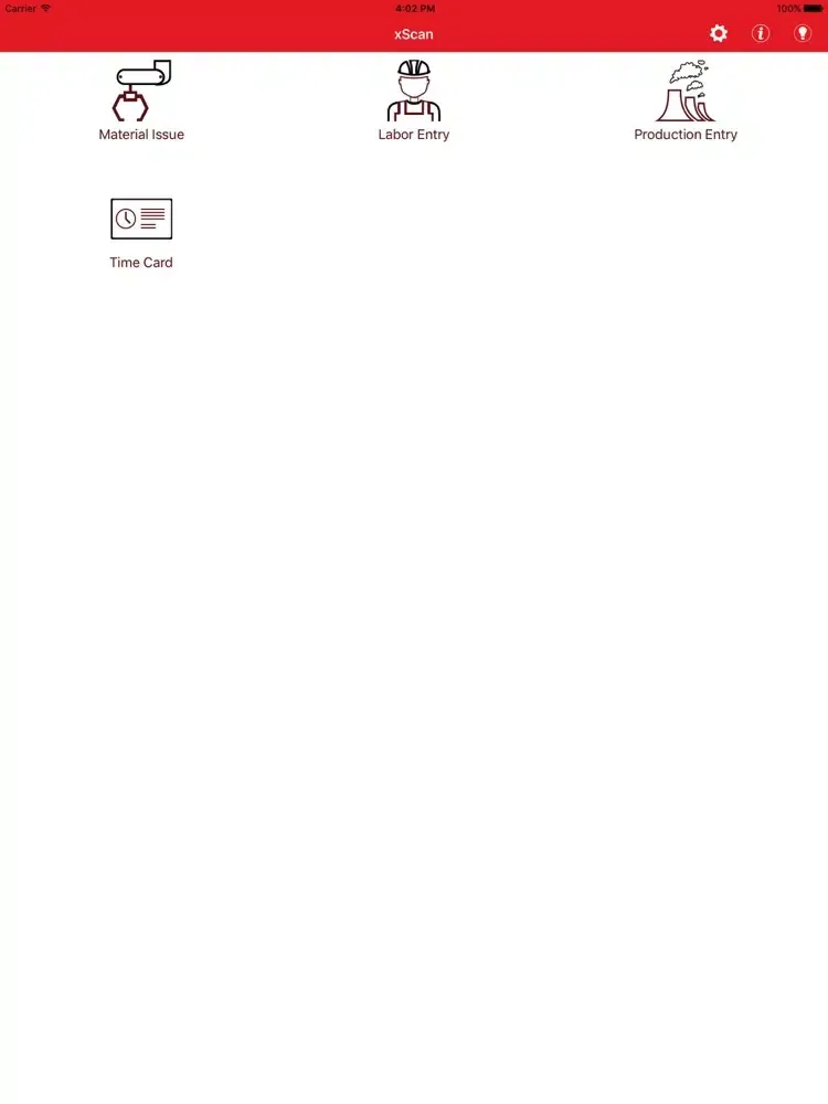 xScan for Acumatica iPad  Ekran Görüntüleri