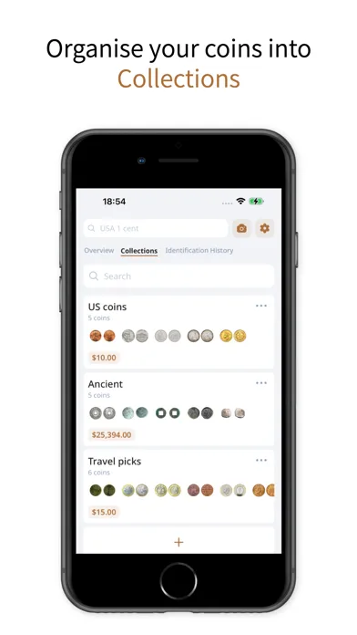 ScanCoin: identify & check Screenshots