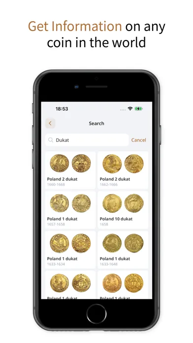ScanCoin: identify & check Screenshots
