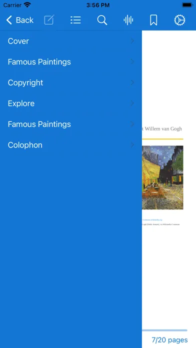 Ảnh chụp màn hình của epuBear Reader