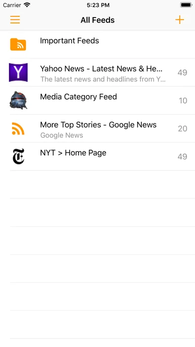 Smart Feed Reader سکرین شاٹس