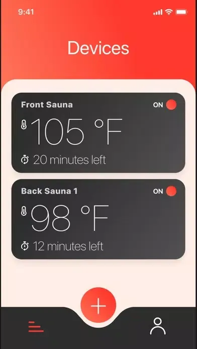 Scandia Smart Sauna سکرین شاٹس