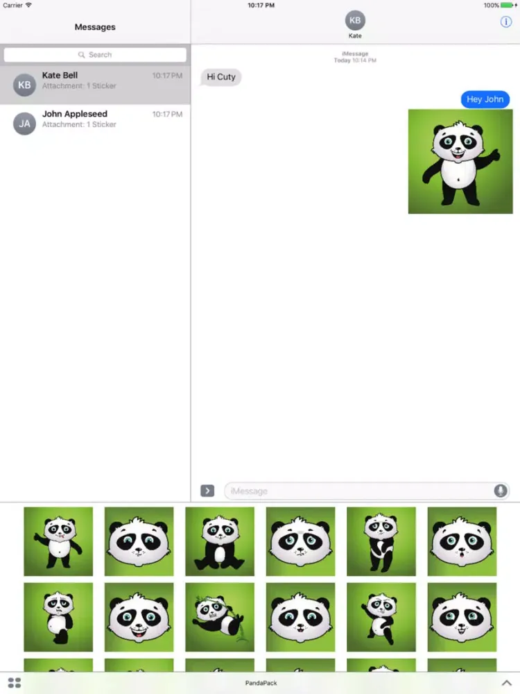 Скриншоты Panda Speaks iPad 