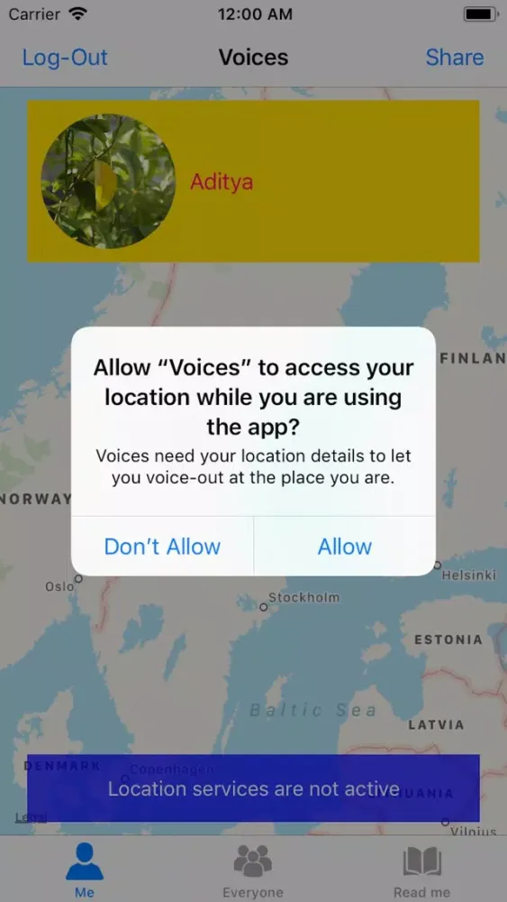 Capturas de pantalla de VoiceOut