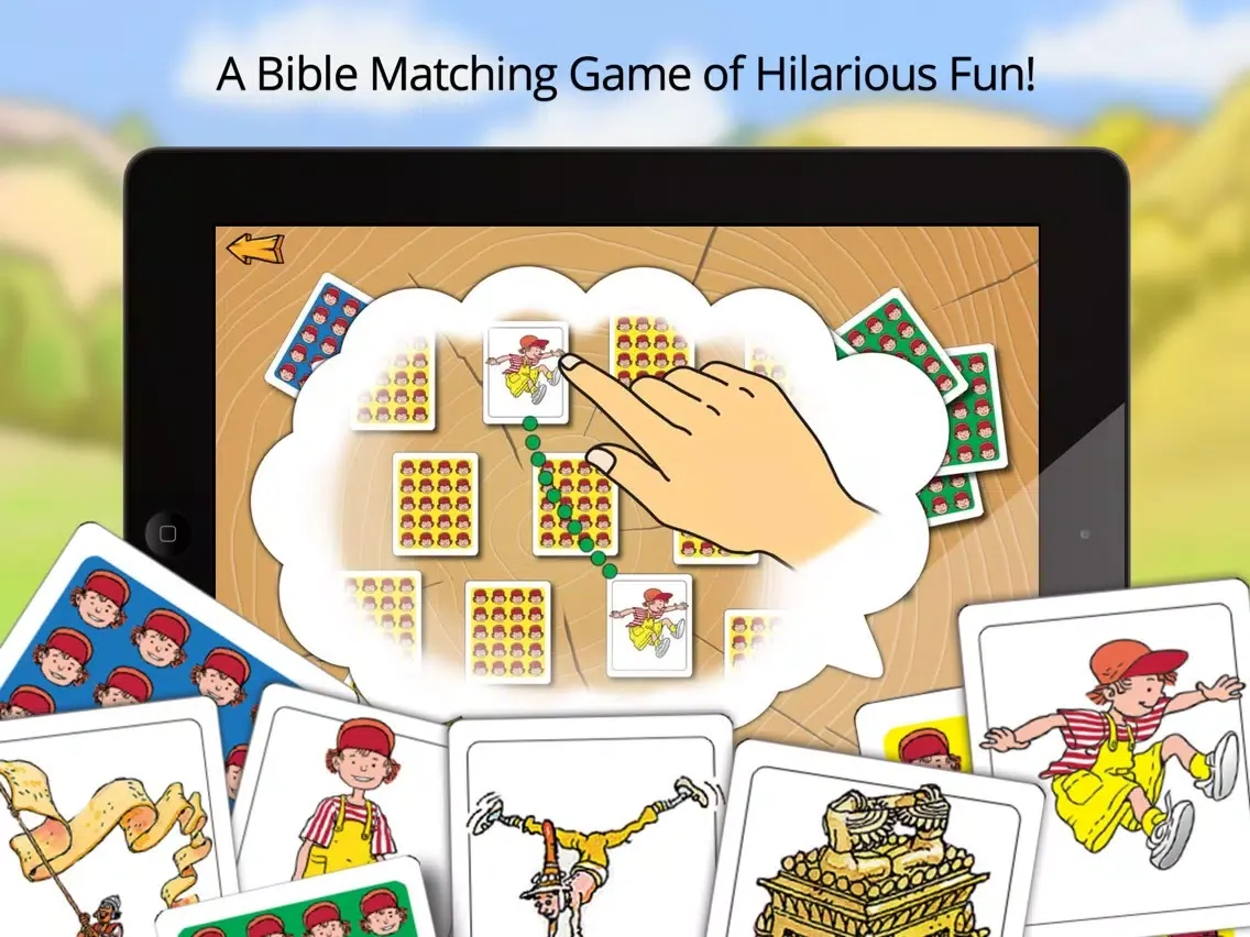 Ảnh chụp màn hình của Bible Matching Game iPad 