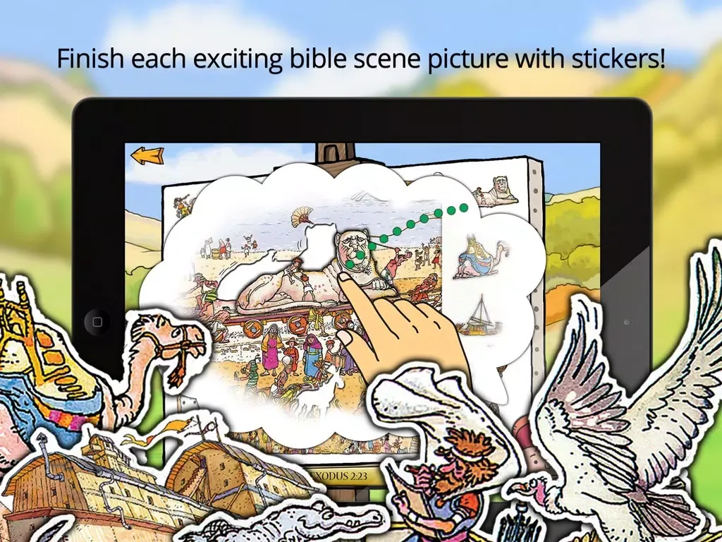 Bible Sticker Games iPad  سکرین شاٹس