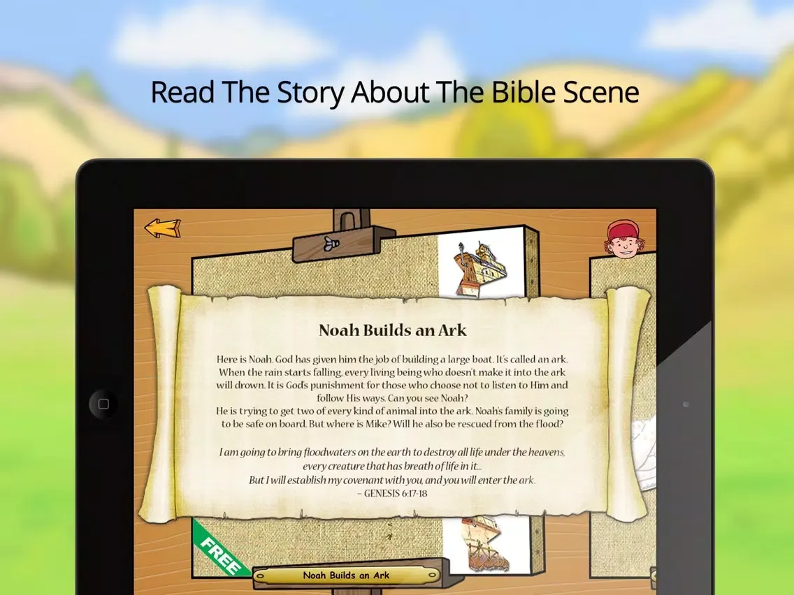 Bible Sticker Games iPad  سکرین شاٹس