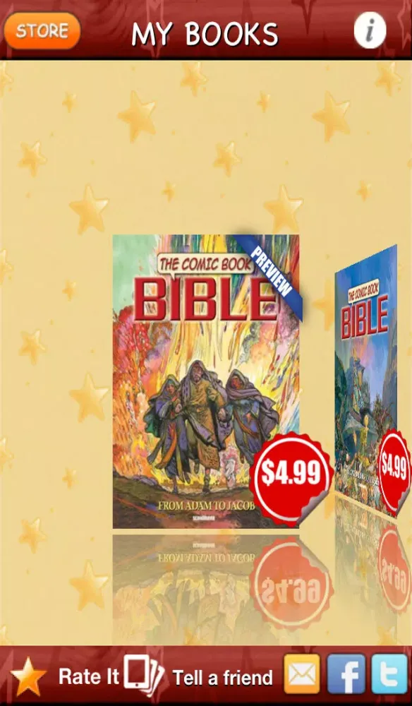 Скриншоты The Comic Book Bible iPhone version