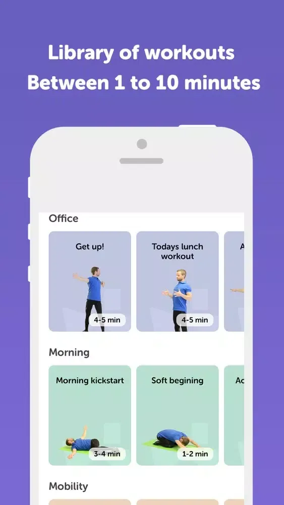 Everyday workouts應用截圖