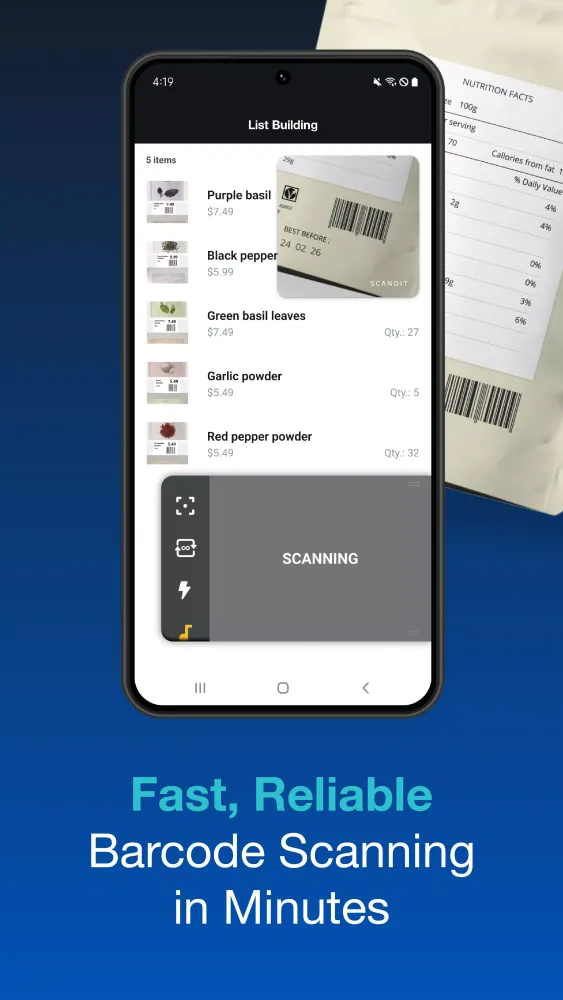 Scandit SDK Showcase應用截圖