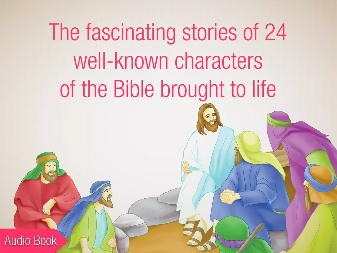 Bible People - 24 Storybooks and Audiobooks about Famous People of the Bible iPad  স্ক্রিনশট