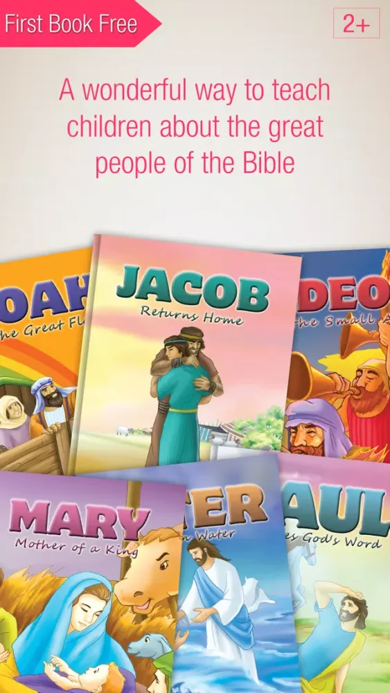 Bible People - 24 Storybooks and Audiobooks about Famous People of the Bible স্ক্রিনশট