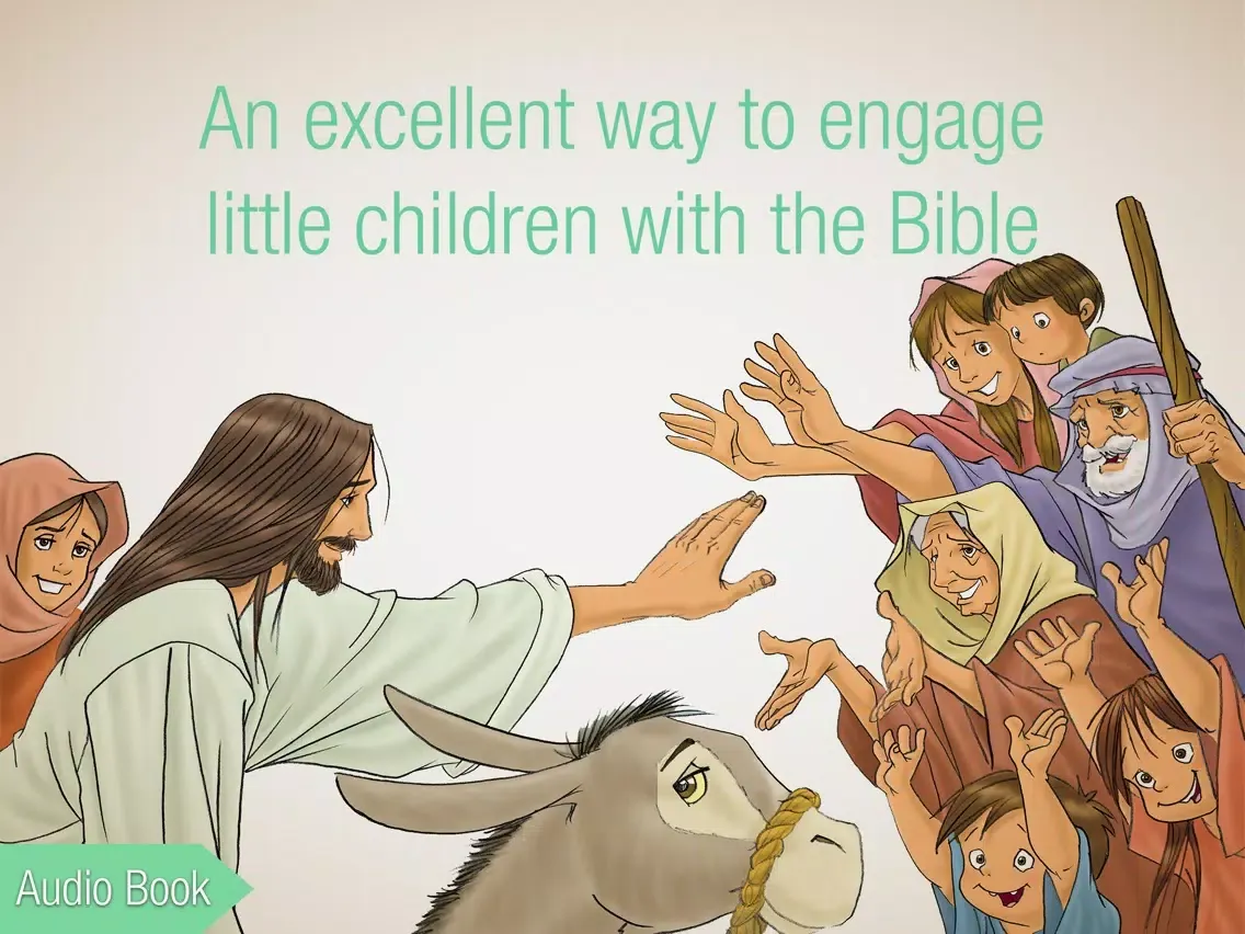 My First Bible: Bible picture books and audiobooks for toddlers iPad  Screenshots