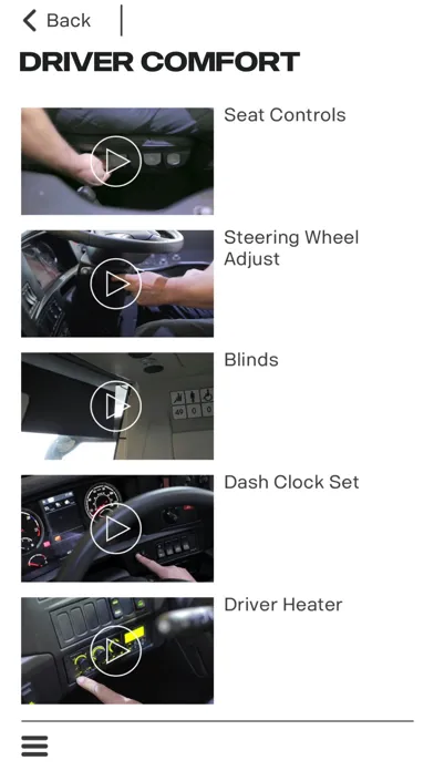 Capturas de tela do Your Scania Coach