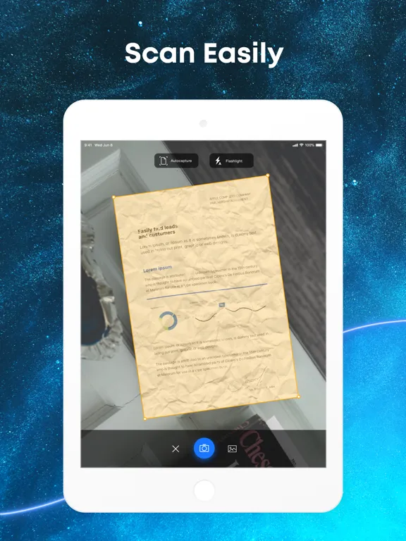 Capturas de pantalla de ScanMe - PDF Scanner App iPad 