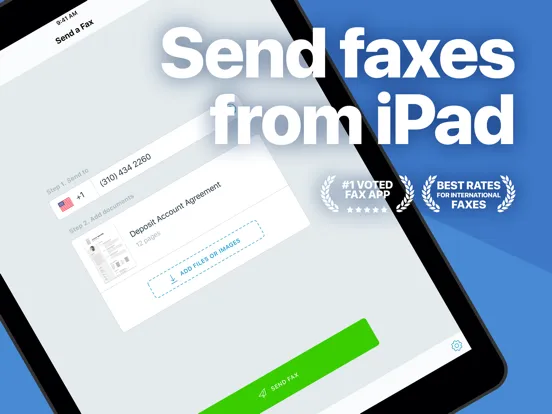 FAX for iPhone: Send & Receive iPad 應用截圖
