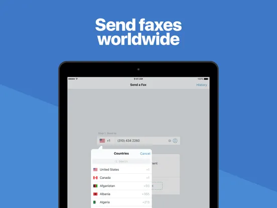 FAX for iPhone: Send & Receive iPad 應用截圖