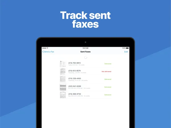 FAX for iPhone: Send & Receive iPad 應用截圖