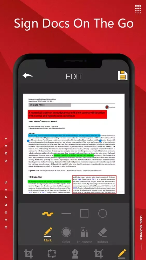Zrzuty ekranu PDF Scanner App - Docs Editor