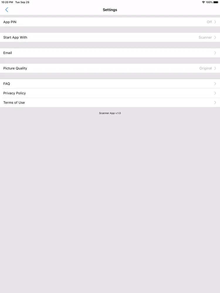 Scanner PDF OCR scan and print iPad  スクリーンショット