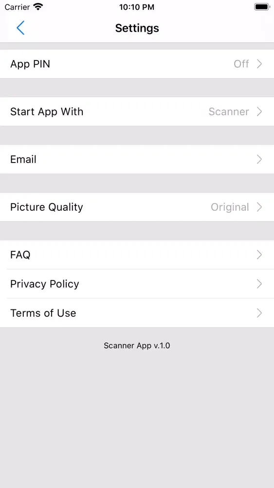 Scanner PDF OCR scan and print スクリーンショット