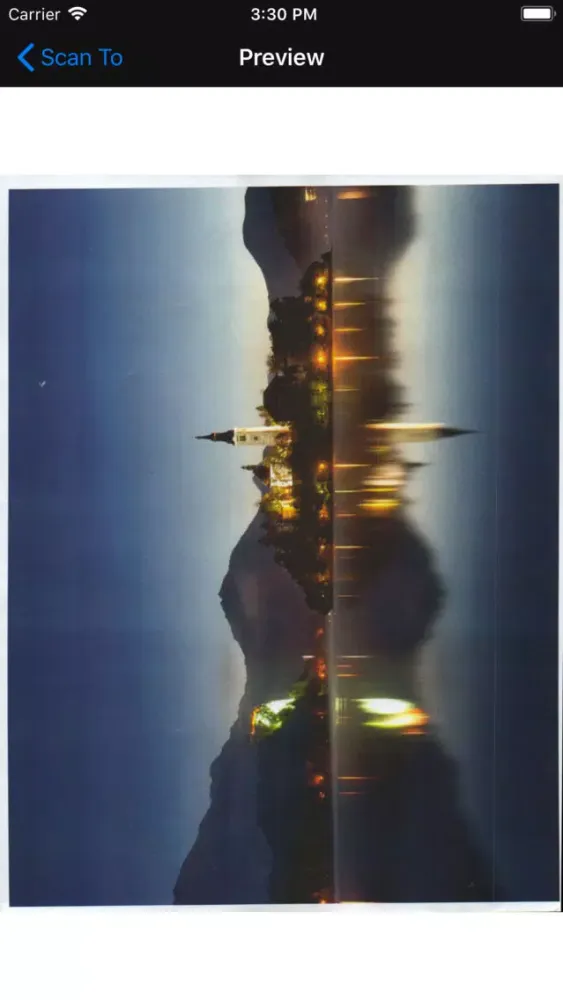 Capturas de tela do DocScan Air