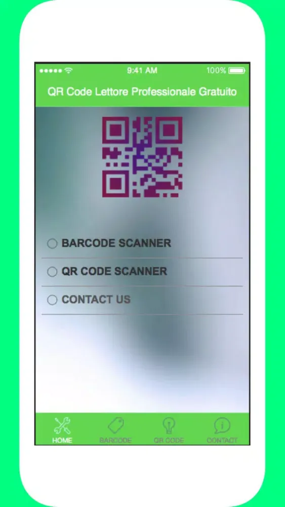 Captures d'écran de QR Code Lettore Professionale Gratuito