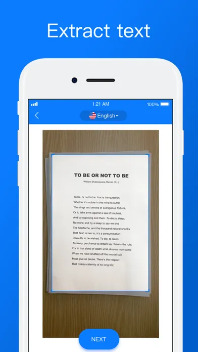 Tangkapan layar Scanner App-PDF Documents Scan