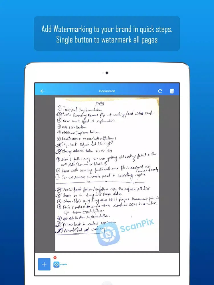 تصاویر ScanPix Pro - mobile scanner iPad 