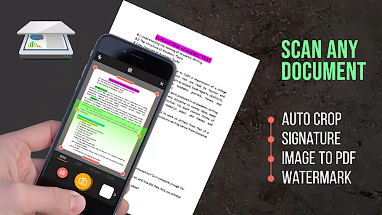 ภาพหน้าจอของ PDF Scanner