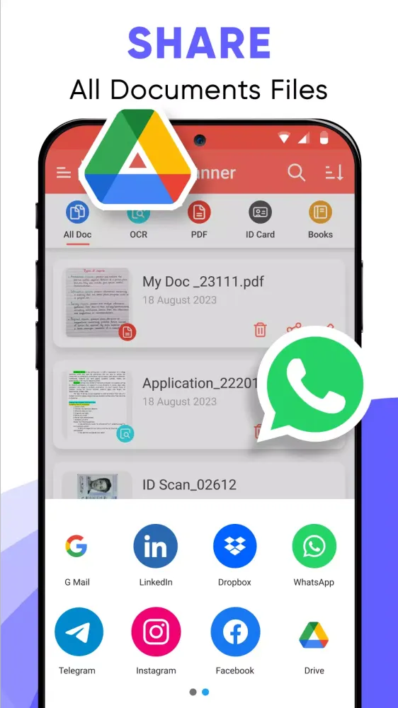 ภาพหน้าจอของ PDF Scanner