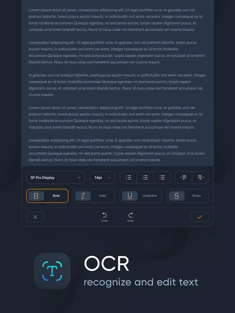 صور ScanMe: PDF Scanner App iPad 