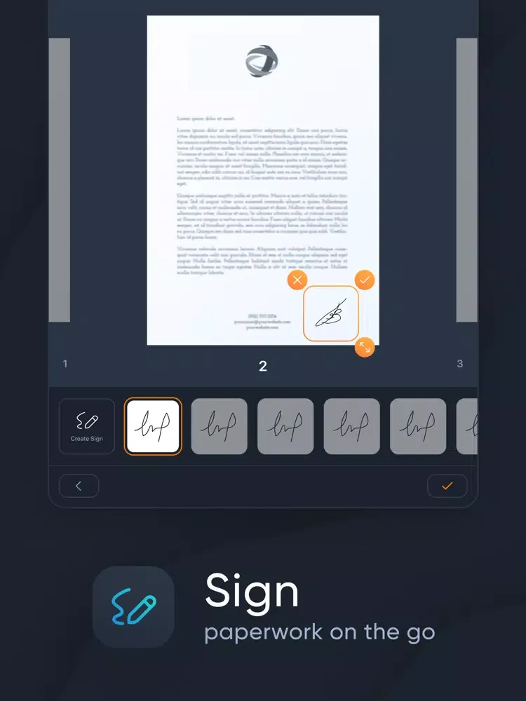 صور ScanMe: PDF Scanner App iPad 