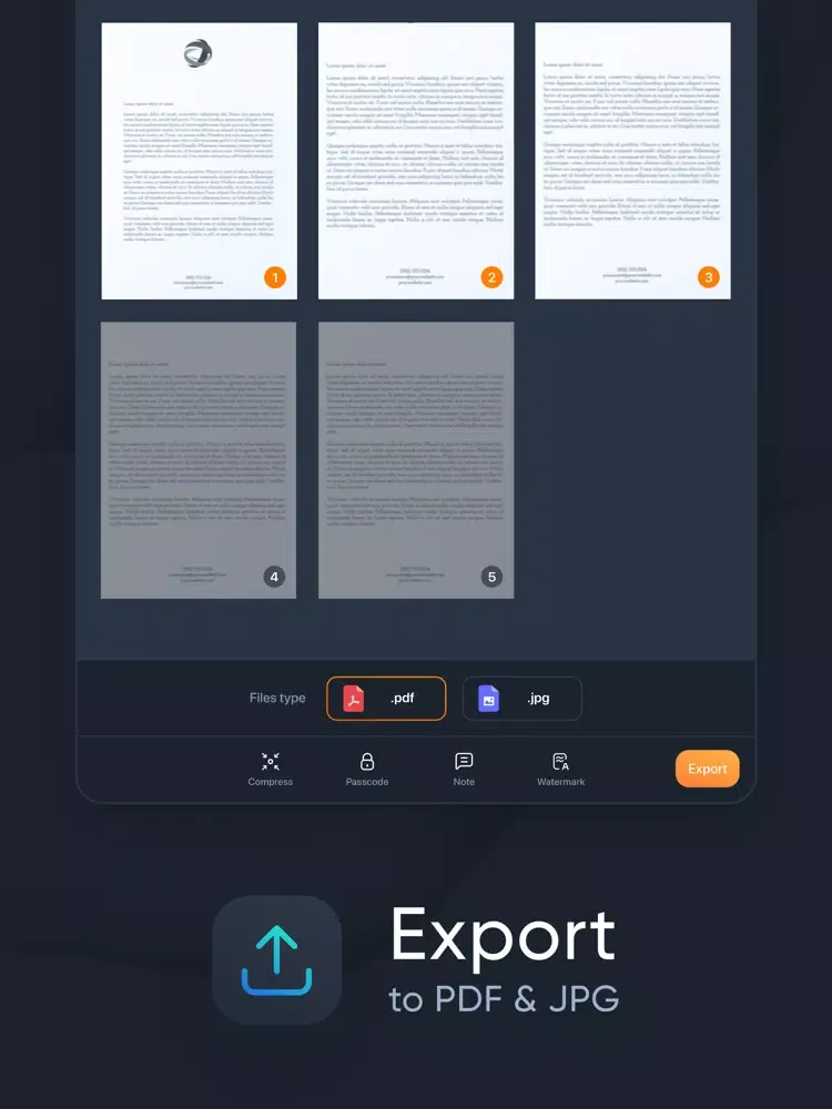 صور ScanMe: PDF Scanner App iPad 