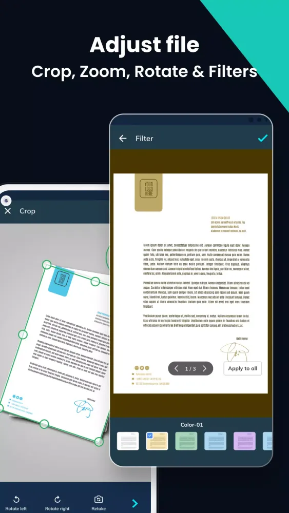 PDF Scanner Screenshots