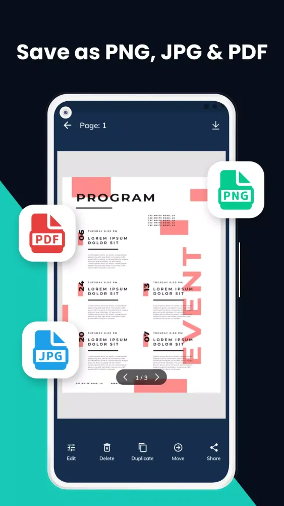 PDF Scanner Screenshots
