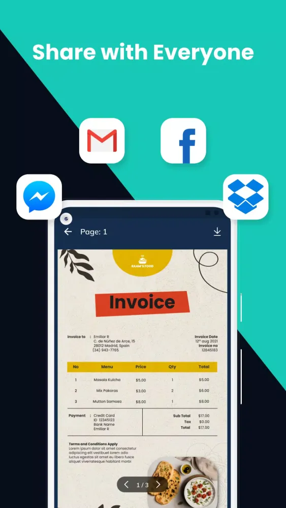 PDF Scanner Screenshots
