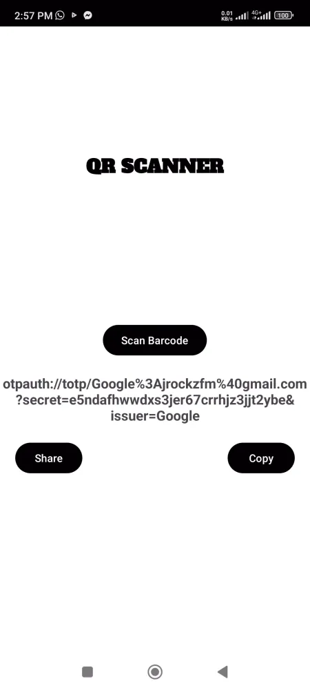 Ảnh chụp màn hình của Super Ace QR Scanner