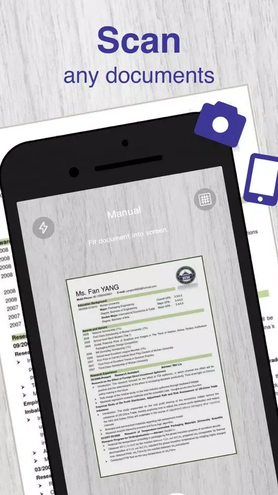 Capturas de pantalla de Scanner Pro: PDF Document App