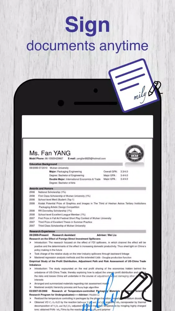 Capturas de pantalla de Scanner Pro: PDF Document App