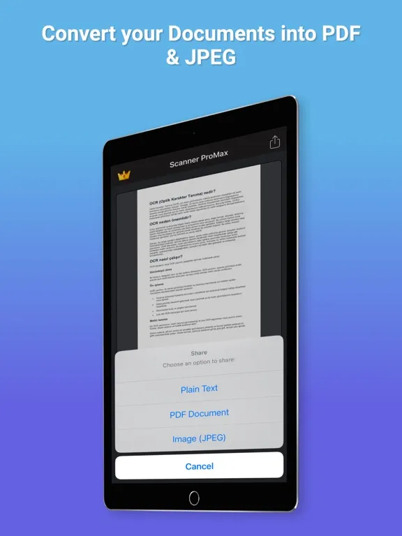 Скриншоты Scanner ProMax : PDF Converter iPad 