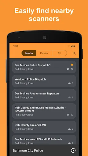 Scanner Radio - Police Scanner Screenshots