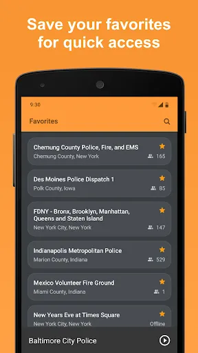 Scanner Radio - Police Scanner Screenshots