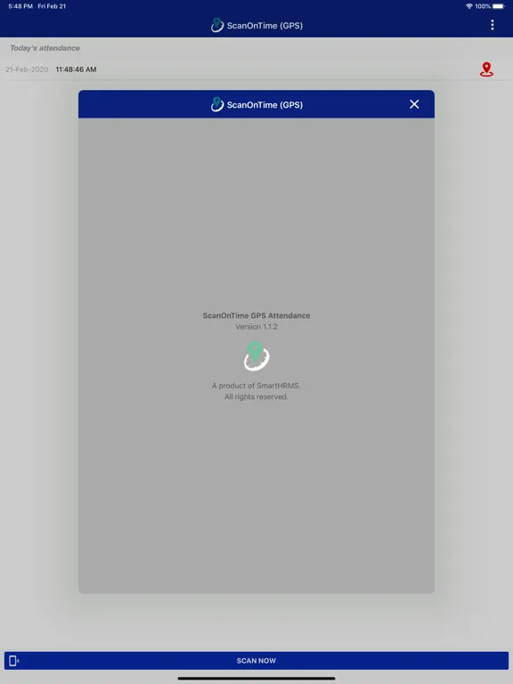 تصاویر ScanOnTime GPS Attendance iPad 
